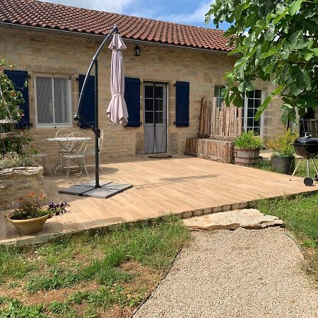 Gite La Longere Bleue Caylus Bagian luar foto