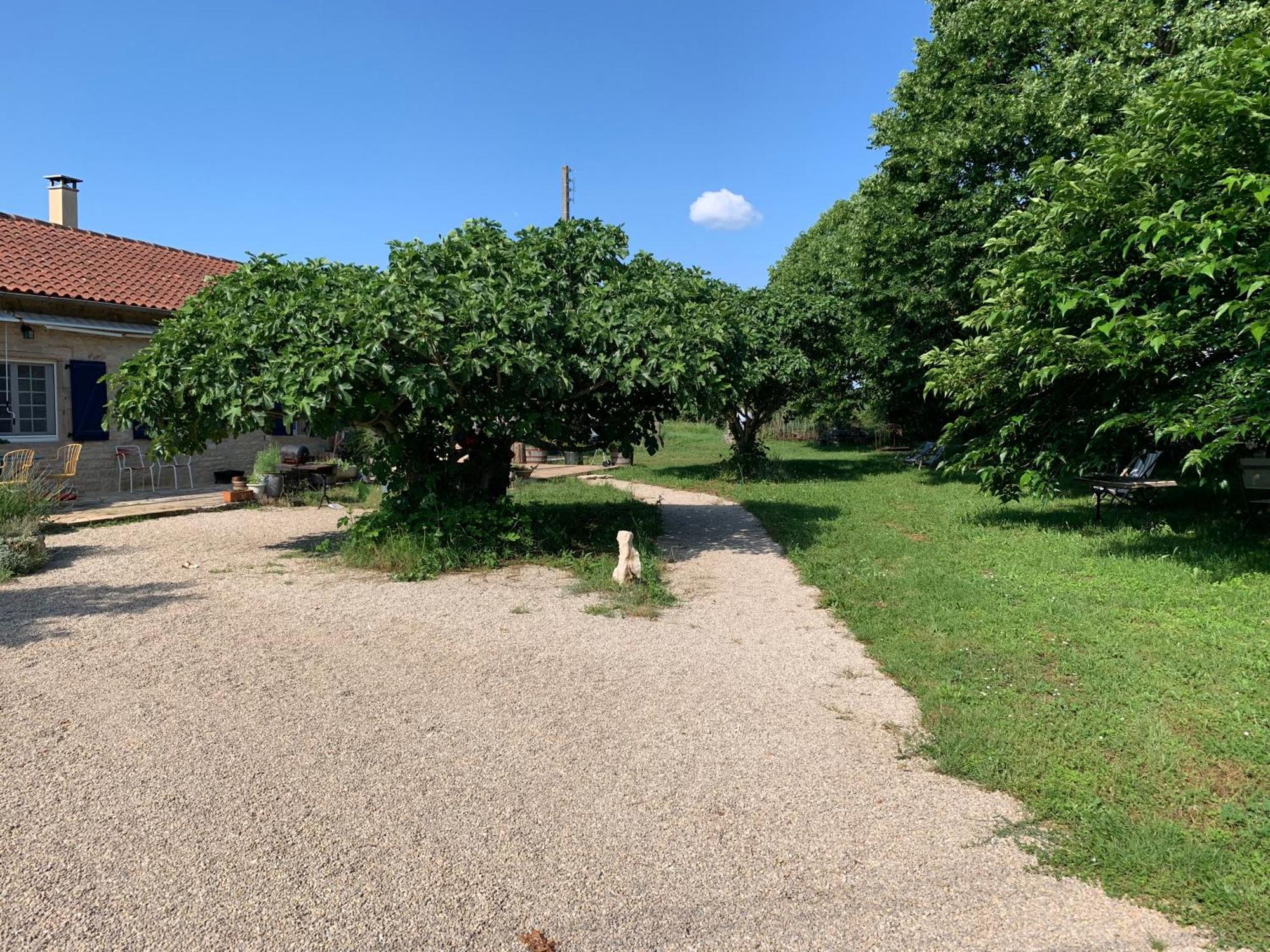 Gite La Longere Bleue Caylus Bagian luar foto